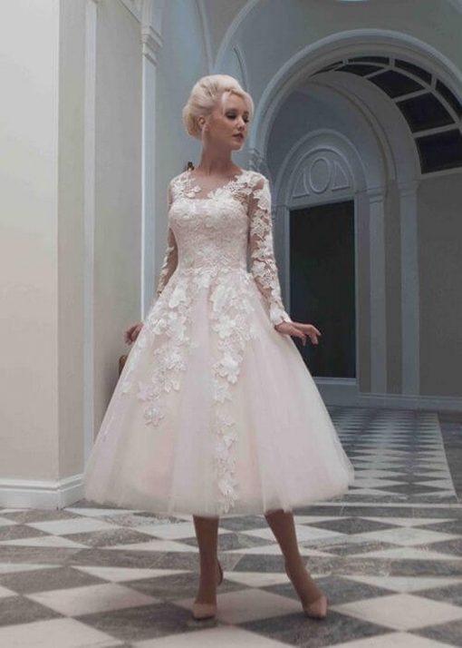 70 Vintage Style Short Wedding Dresses Ideas 03