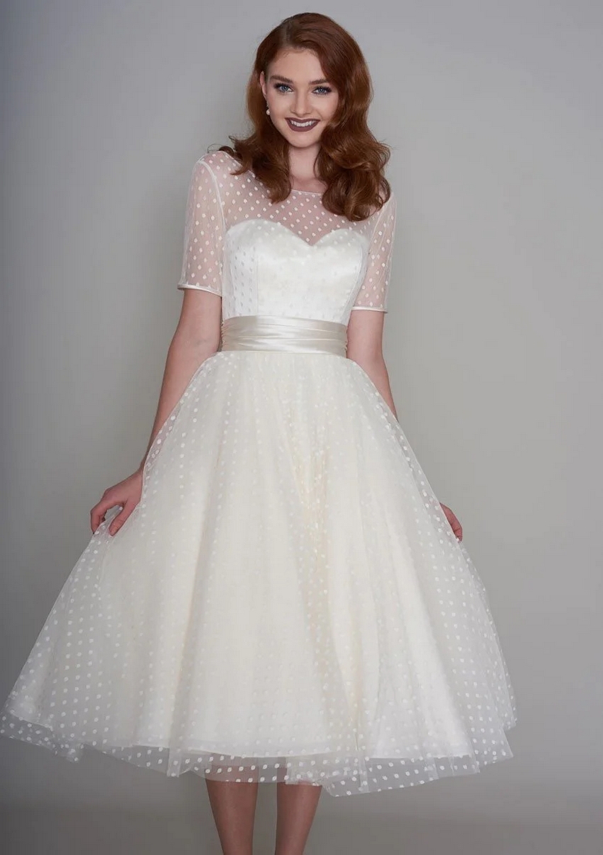 70 Vintage Style Short Wedding Dresses Ideas 05