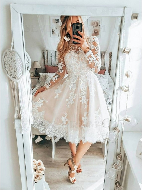 70 Vintage Style Short Wedding Dresses Ideas 10