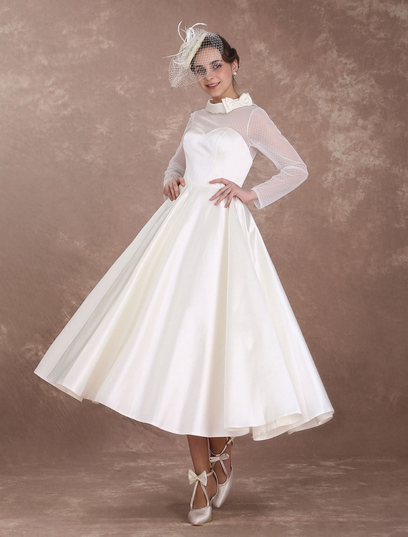 70 Vintage Style Short Wedding Dresses Ideas 21