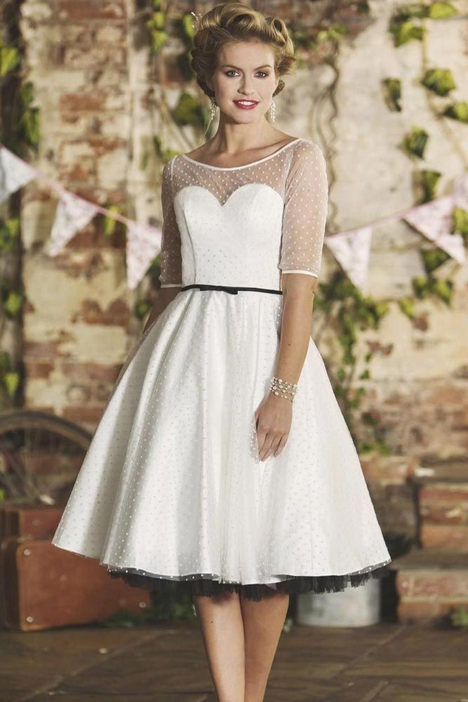 70 Vintage Style Short Wedding Dresses Ideas 22