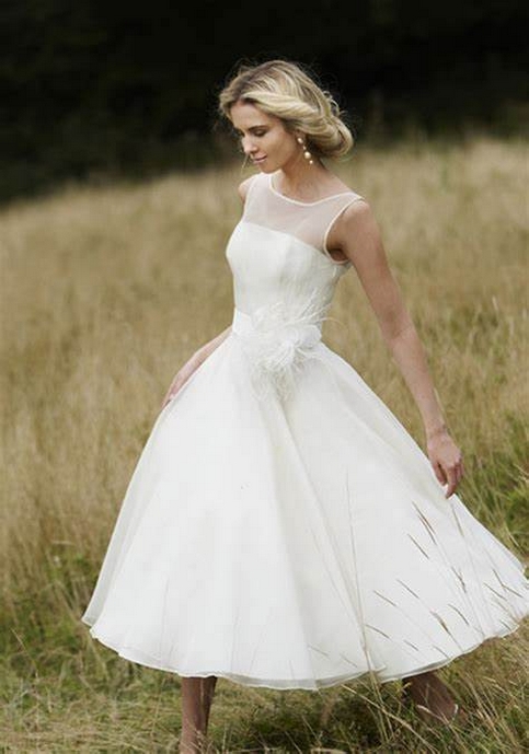 70 Vintage Style Short Wedding Dresses Ideas 27