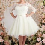 70 Vintage Style Short Wedding Dresses Ideas 30