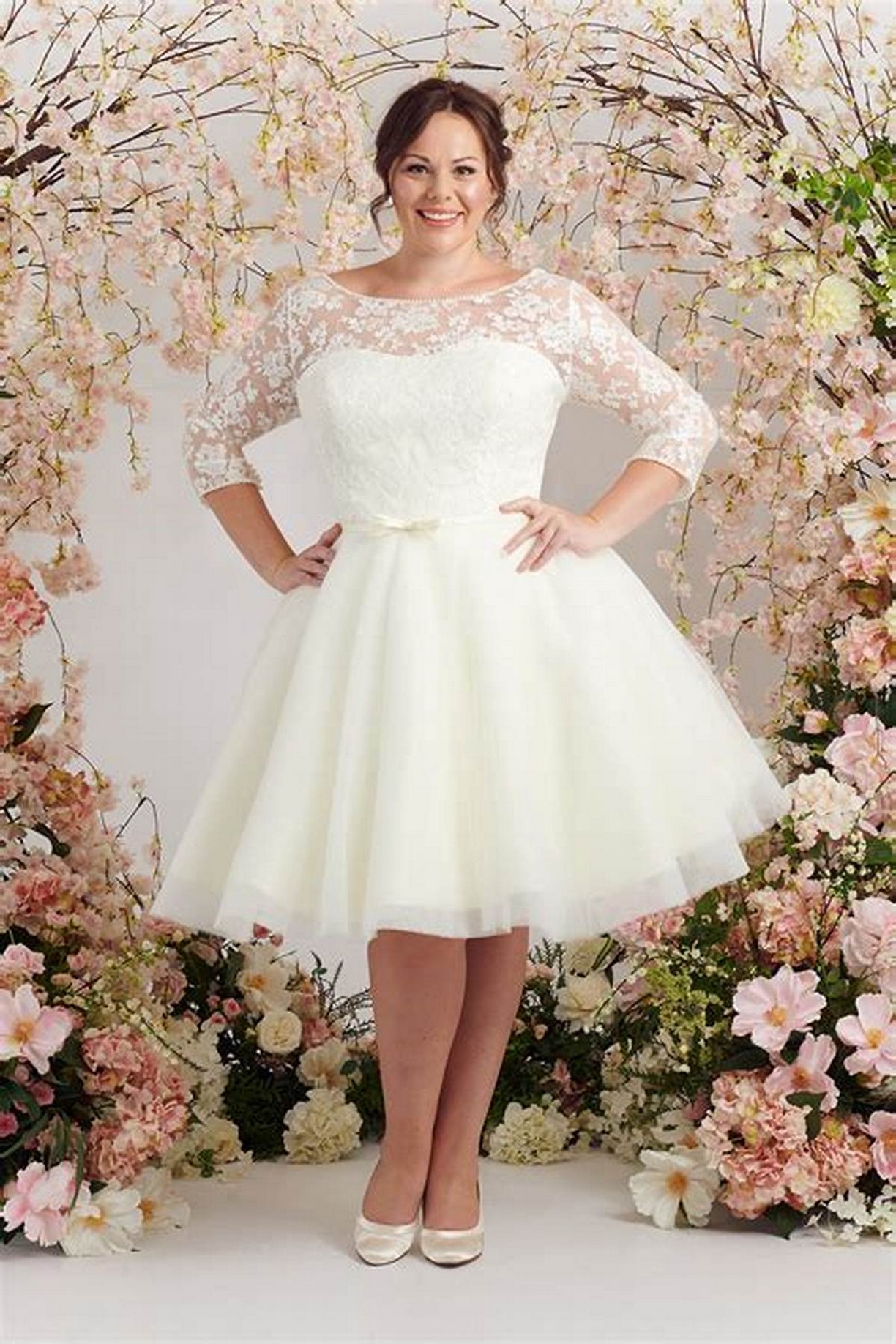 70 Vintage Style Short Wedding Dresses Ideas 30