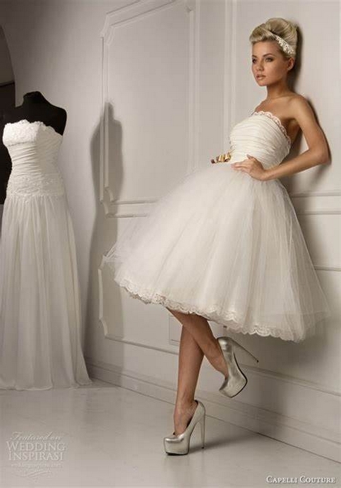 70 Vintage Style Short Wedding Dresses Ideas 34