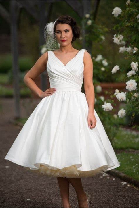 70 Vintage Style Short Wedding Dresses Ideas 39