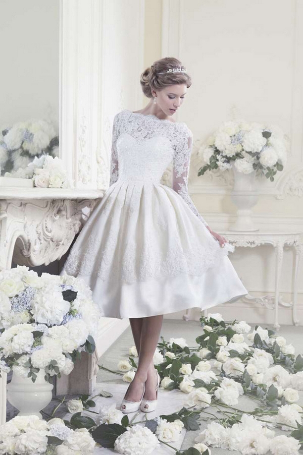 70 Vintage Style Short Wedding Dresses Ideas 45