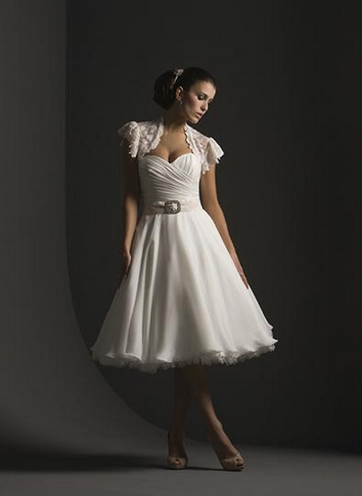 70 Vintage Style Short Wedding Dresses Ideas 49