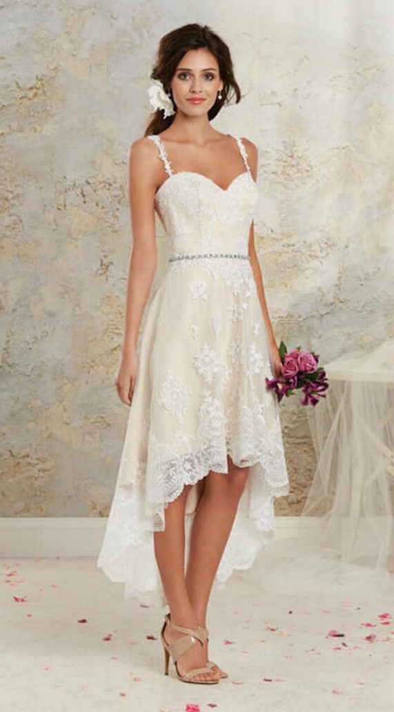 70 Vintage Style Short Wedding Dresses Ideas 60