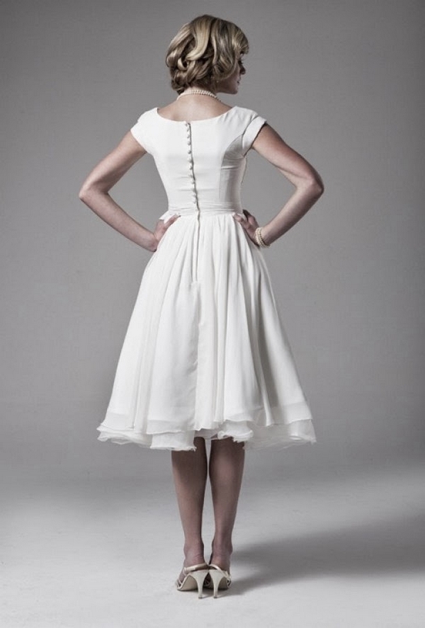 70 Vintage Style Short Wedding Dresses Ideas 66