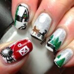 40 Beautiful Christmas Nail Design for Women Ideas 12
