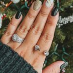 40 Beautiful Christmas Nail Design for Women Ideas 41