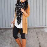 50 Elegant Fall Outfits with Leggings for Women Ideas 08