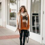 50 Elegant Fall Outfits with Leggings for Women Ideas 10