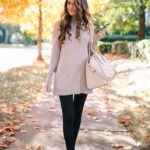 50 Elegant Fall Outfits with Leggings for Women Ideas 11