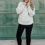 50 Elegant Fall Outfits with Leggings for Women Ideas 14