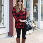 50 Elegant Fall Outfits with Leggings for Women Ideas 16