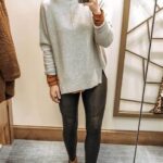 50 Elegant Fall Outfits with Leggings for Women Ideas 18
