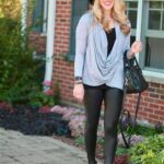 50 Elegant Fall Outfits with Leggings for Women Ideas 19