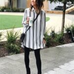 50 Elegant Fall Outfits with Leggings for Women Ideas 23