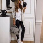 50 Elegant Fall Outfits with Leggings for Women Ideas 24