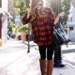 50 Elegant Fall Outfits with Leggings for Women Ideas 29