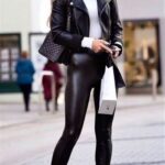 50 Elegant Fall Outfits with Leggings for Women Ideas 31