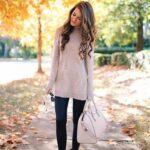 50 Elegant Fall Outfits with Leggings for Women Ideas 36
