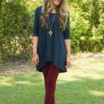 50 Elegant Fall Outfits with Leggings for Women Ideas 44