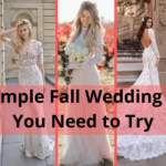 45 Simple Fall Wedding Dress You Need to Try