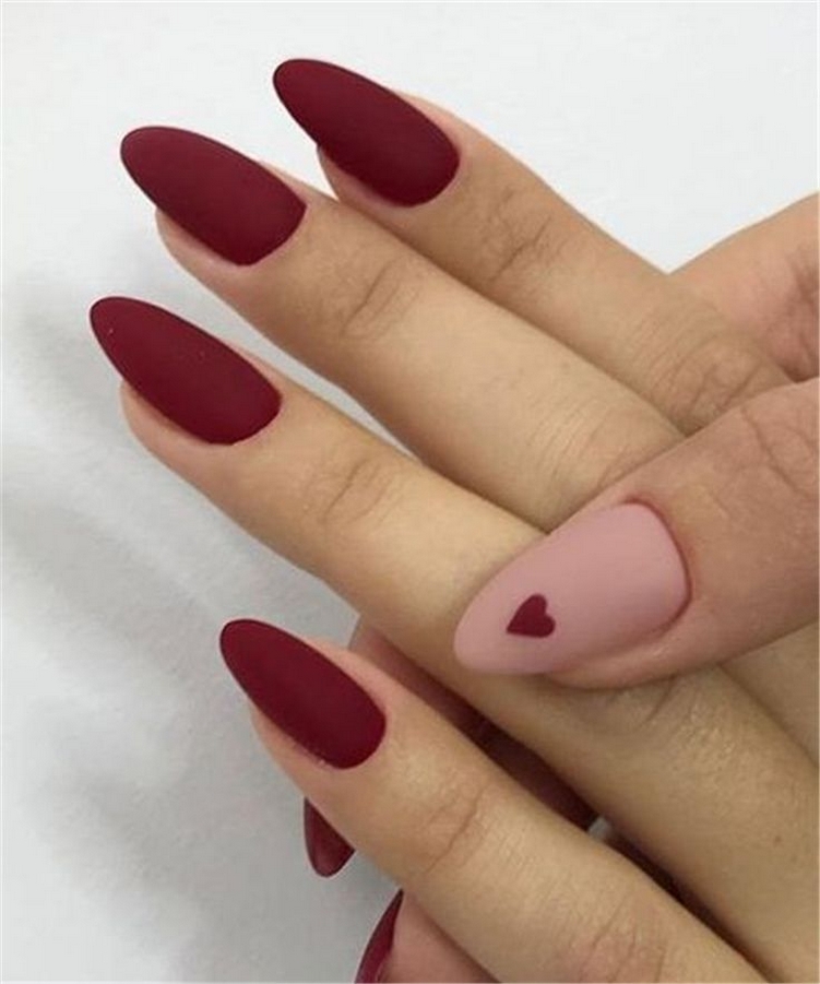 50 Adorable Valentines Day Nail Art Designs Ideas Style Female