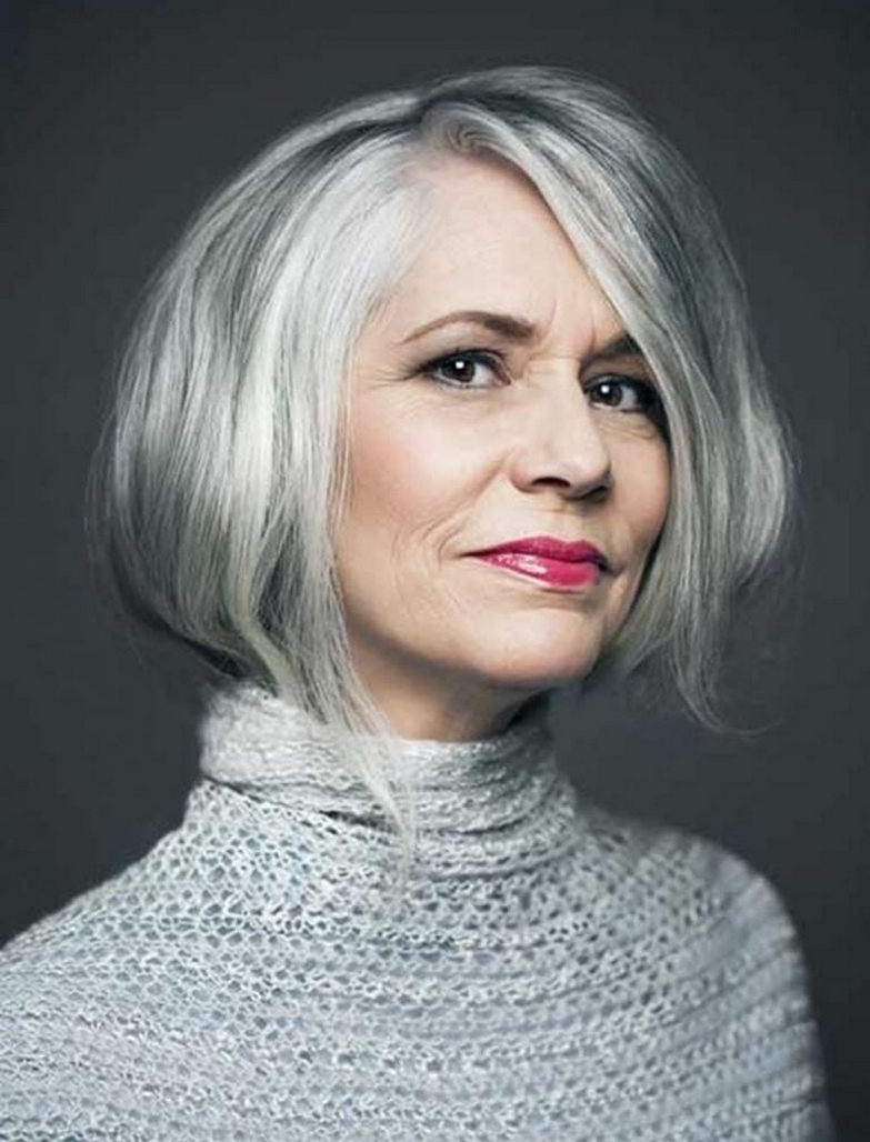 50 Beatiful Choppy Bob Haircuts for Older Women with Fine Hair Ideas 17