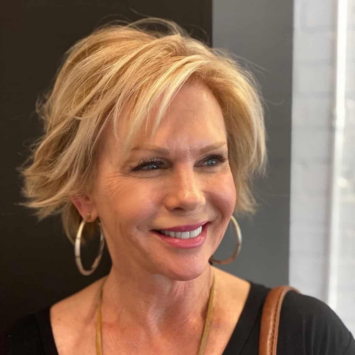 50 Beatiful Choppy Bob Haircuts for Older Women with Fine Hair Ideas 52