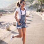50 Cute Summer Outfits Shorts with Sneakers Would Yo Like 26