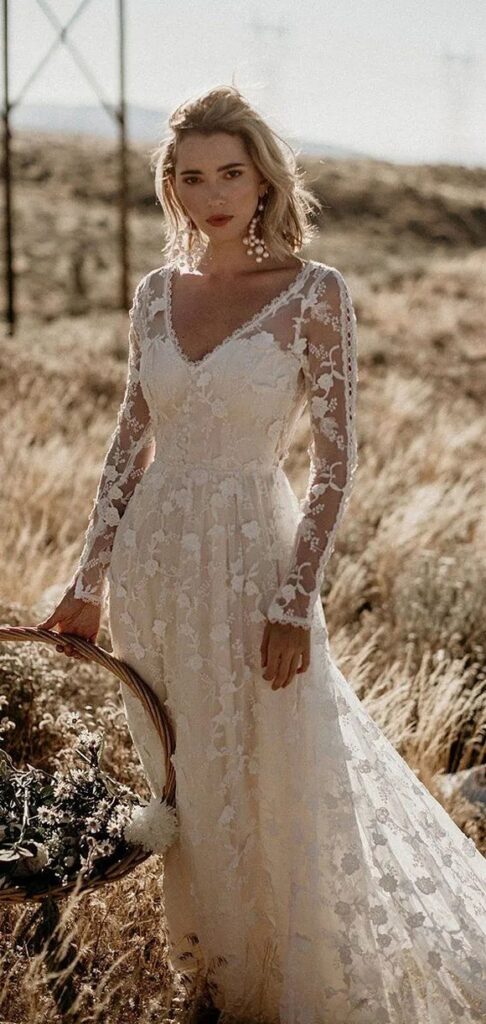 60+ Gorgeous Casual Rustic Wedding Dress Ideas – Style Female