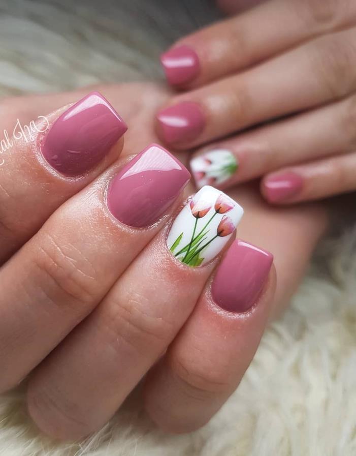 70 Inspiration Beautiful Spring Nail Design You Need to Try 24