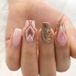 50 Inspiration Beautiful and Cute Nails for Graduation Ideas 14