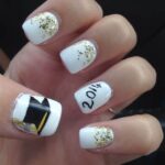 50 Inspiration Beautiful and Cute Nails for Graduation Ideas 40