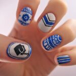 50 Inspiration Beautiful and Cute Nails for Graduation Ideas 51