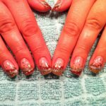 45 Easy and Simple Nail Designs Leaves Fall for Women Ideas 17