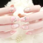 60 Stunning Elegant Summer Wedding Nail Designs 17
