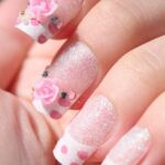 60 Stunning Elegant Summer Wedding Nail Designs 25