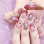 60 Stunning Elegant Summer Wedding Nail Designs 40