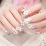 60 Stunning Elegant Summer Wedding Nail Designs 43