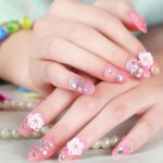 60 Stunning Elegant Summer Wedding Nail Designs 46