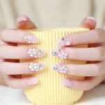 60 Stunning Elegant Summer Wedding Nail Designs 55
