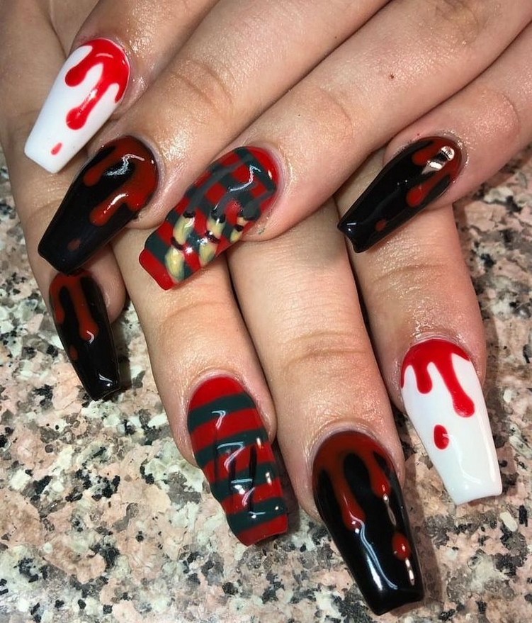Ghoulish Nail Shapes 10