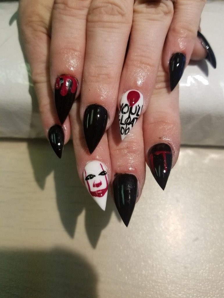 Ghoulish Nail Shapes 2