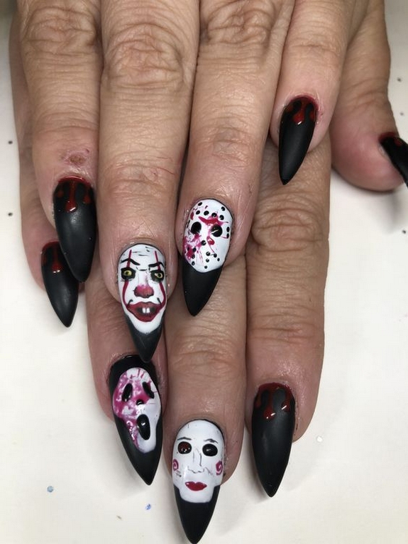 Ghoulish Nail Shapes 3