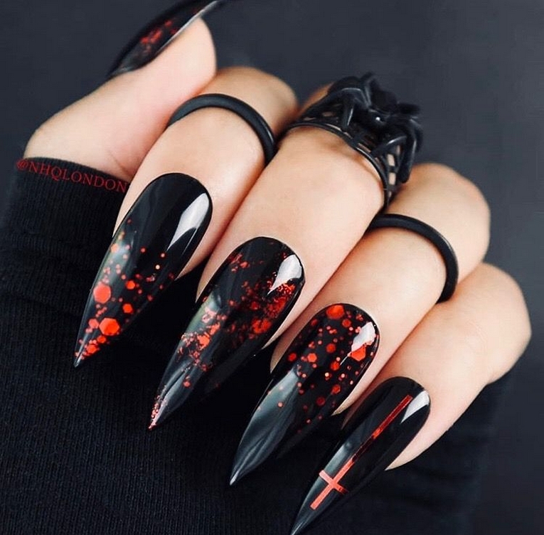 Ghoulish Nail Shapes 8